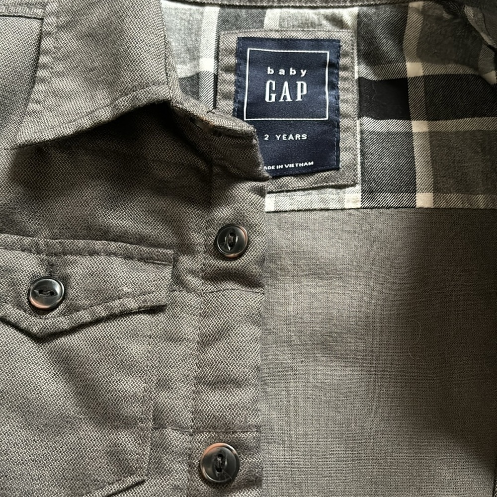 Dark gray shacket - Picture 2 of 2